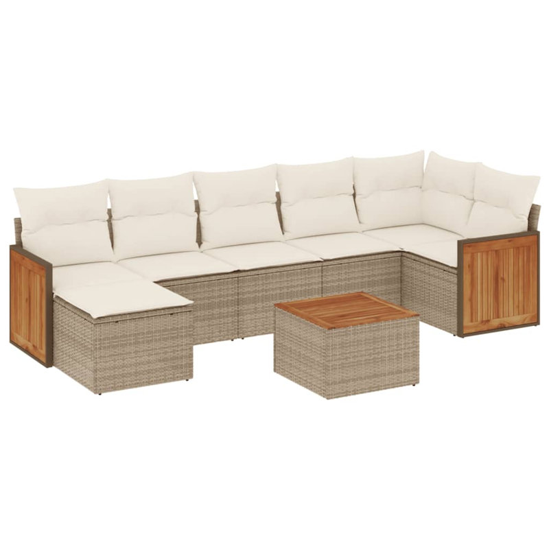 Ensemble de canapé de jardin Vidaxl