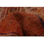 Tapis de couloir unique en laine style années 1990 3 pi 9 po x 13 pi 10 po Delitha