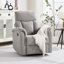 Fauteuil inclinable manuel rembourré de 32,7 po de largeur (ensemble de 2)-677740743