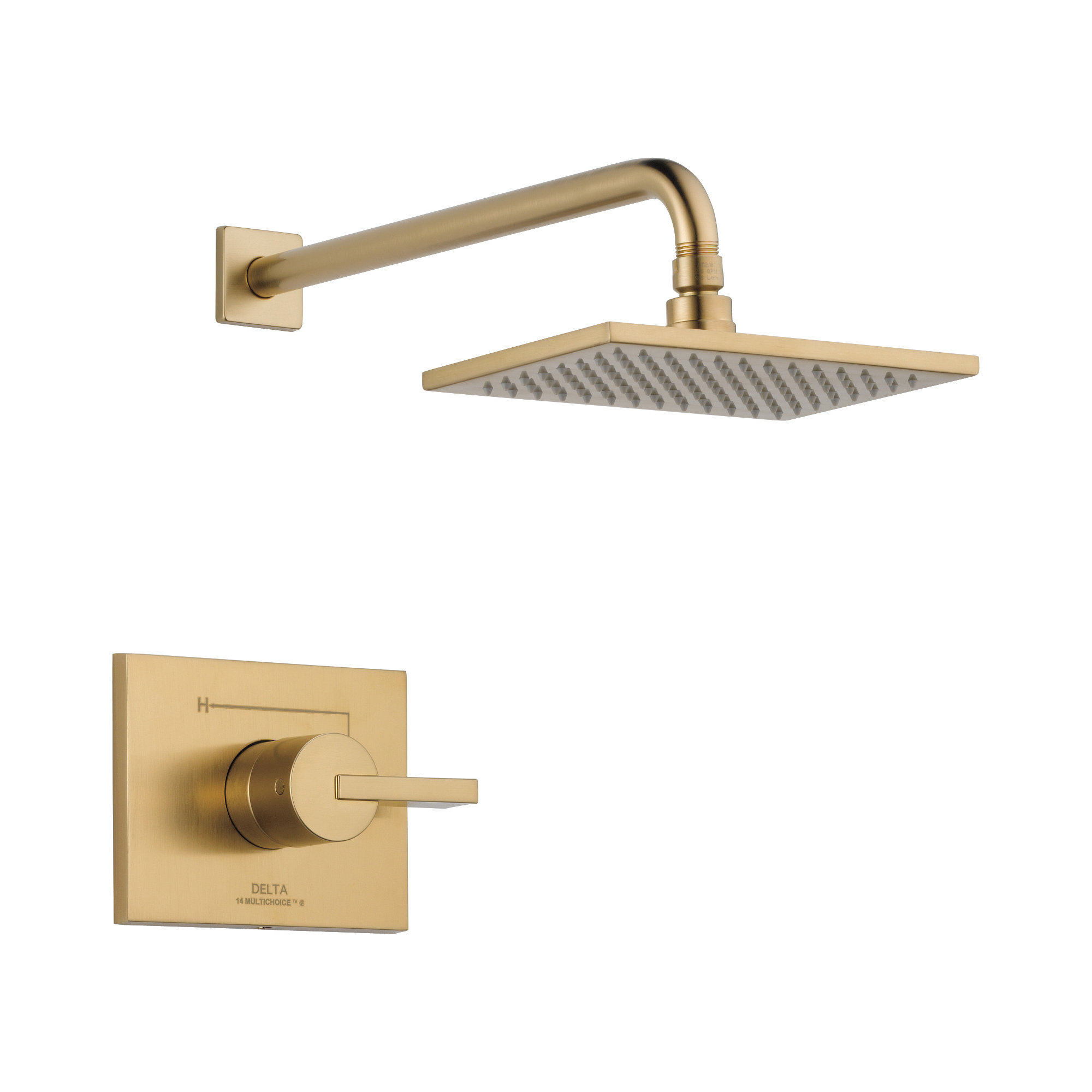 Vero Shower Faucet, Champagne Bronze