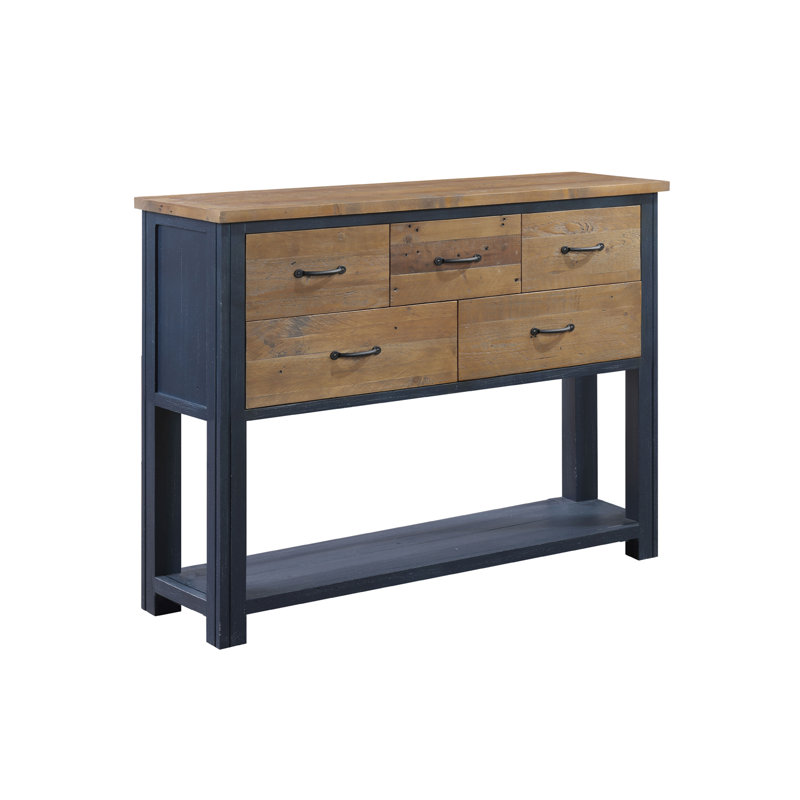 134cm Solid Wood Console Table