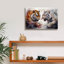 «Epic Graffiti», «Wild Life Of Predators In Watercolor 10» par Momart, art mural sur toile-106415110