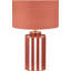 Henry 23cm H Cotton Drum Lamp Shade ( Clip On ) in Orange