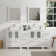 Melantha 72'' Double Bathroom Vanity with Engineered Marble Top with Mirror
