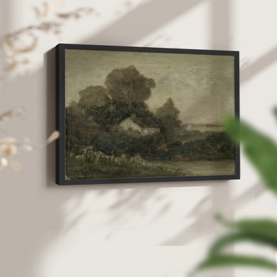 Paysages rétro-DCCXVI-Reproduction encadrée - réversible