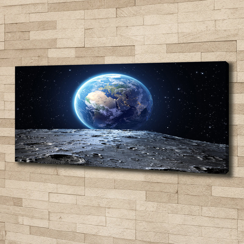 Planet Earth - Wrapped Canvas Print