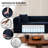 82-Inch Cloud-Sensing Loveseat, Living Room Frameless Sofa, Modern Three-Seater Sofa with Throw Pillows, Corduroy Compressed Sofa with Memory Foam And Independent Pocket Spring Seat (Boxed), No Assembly Required for Bedroom And Dormitory Sofa-1314576855
