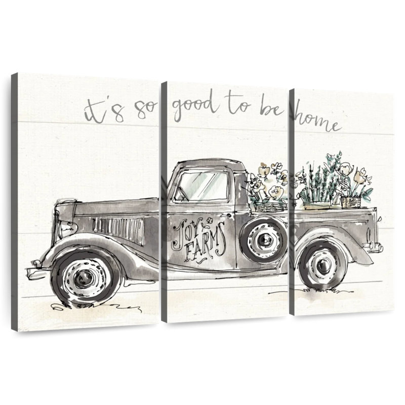 Tergel Modern Farmhouse XVII, 32" H x 50" W