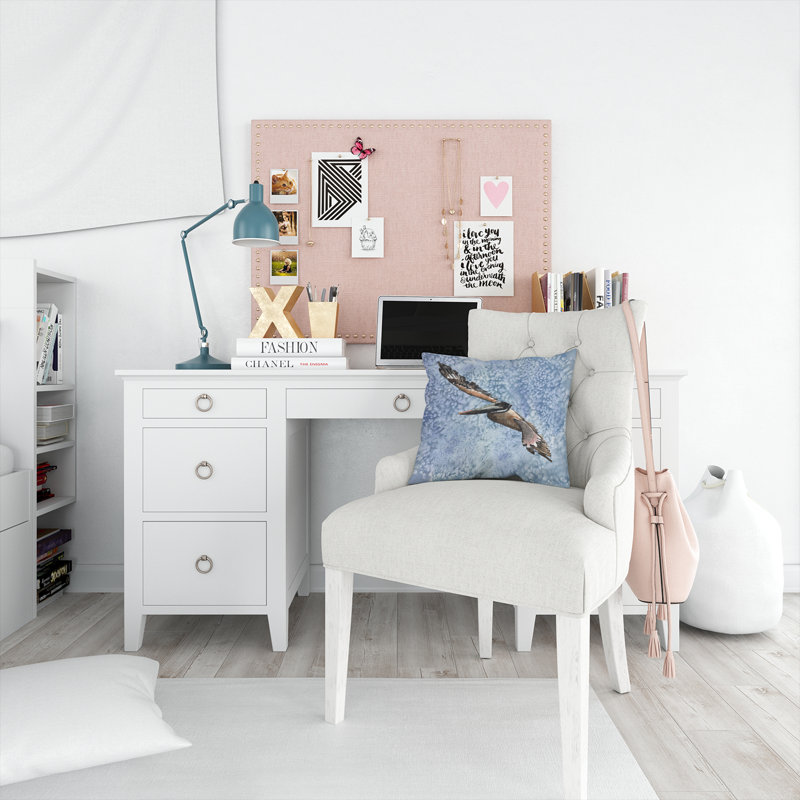 Coussin décoratif intérieur/extérieur pelican