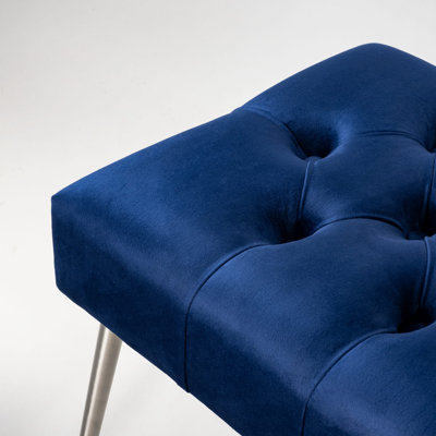 Mikaia Velvet Upholstered Bench