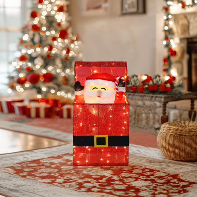 Décoration de Noël d'extérieur électrique pour père Noël Gutierrez