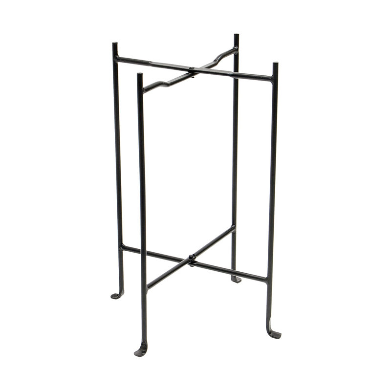 Durflinger Metal Bucket Stand, 23.5" H x 18" W x 18" D