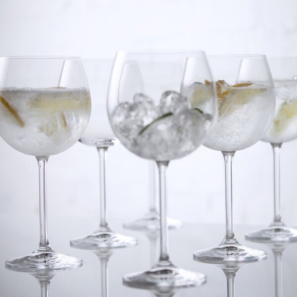 Gin Glasses for Gin Lovers-set of 2 Handmade G&T Glasses 700ml Pro