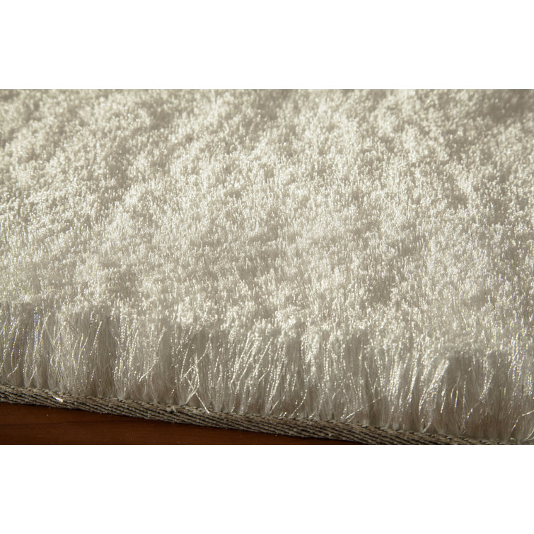 Tapis blanc/beige touffeté à la main Cherree