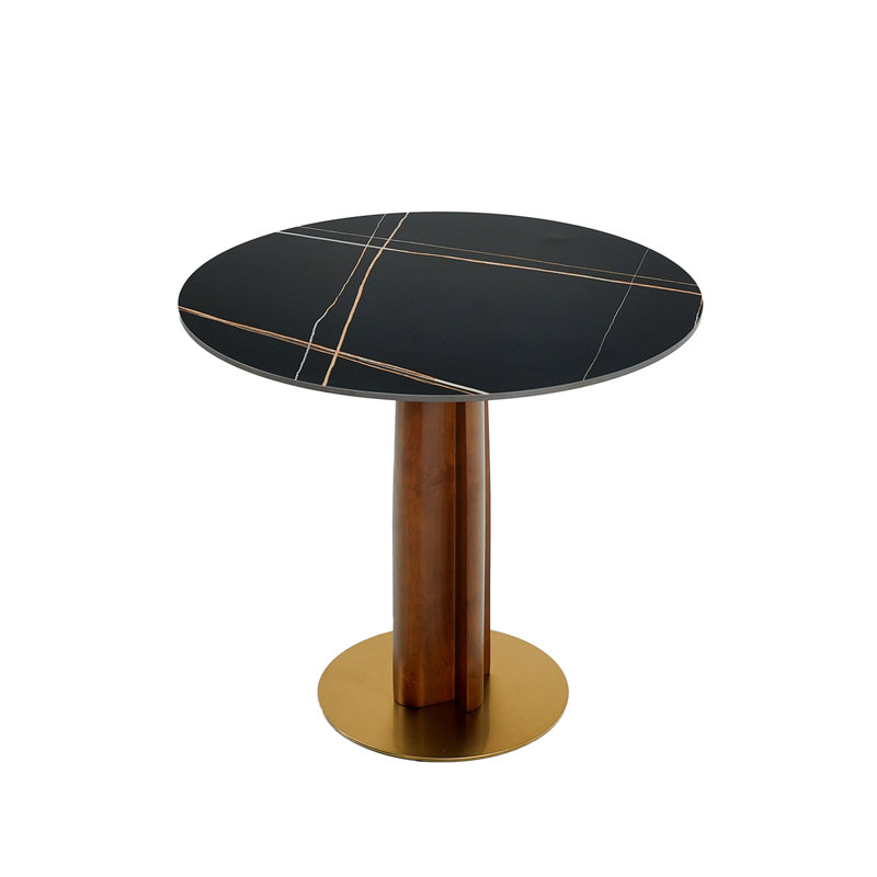 Table de salle à manger Modern Modern, Noir
