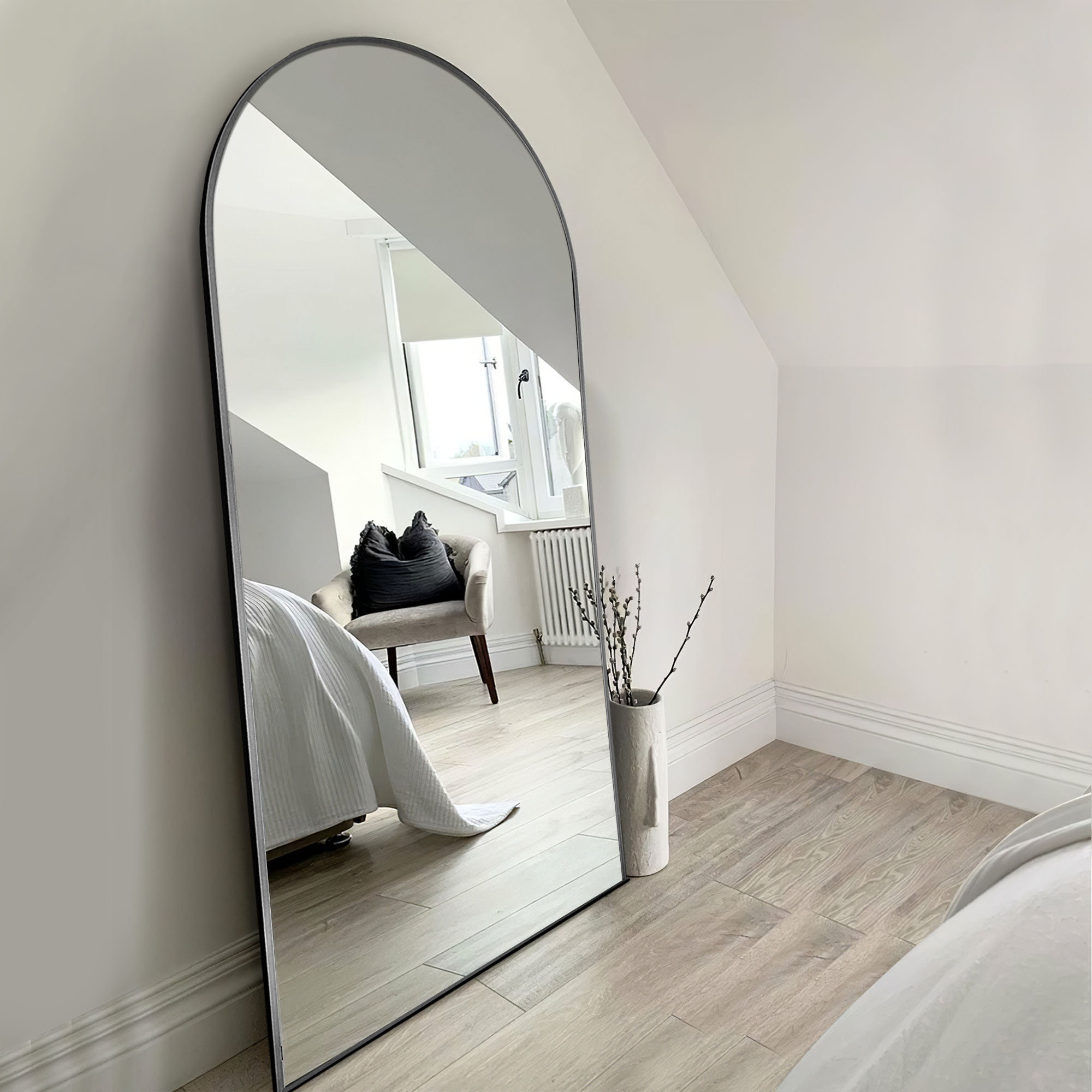 Latitude Run® Large Arch Mirror & Reviews | Wayfair