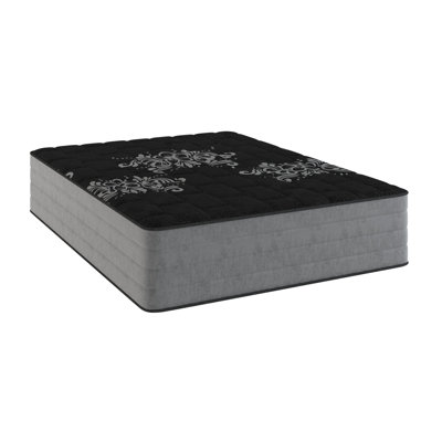 Matelas Twin XL ferme et robuste de 14 pouces avec housse Ice pour un sommeil frais et paisible, 2 pouces avec ventilation en cuivre, argent et graphite, ressorts ensachés sur tout le périmètre pour une isolation phonique optimale.