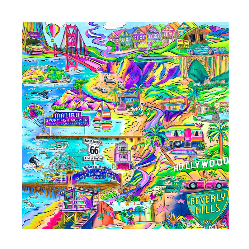 Art sur toile Jess Stempel, H 14 po x l 14 po