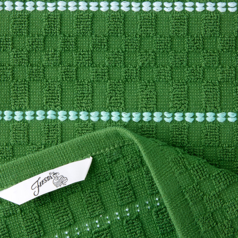 FIESTA Valencia Kitchen Towel Set, 16"x28", 50, Jade Green