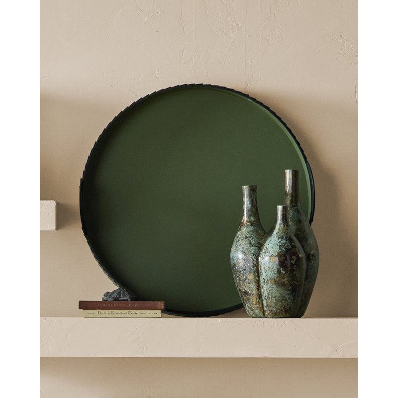 Cuoio Round Tray