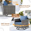 Ensemble de mobilier d'extérieur avec canapé 6 pièces-102079201