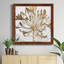 Toile encadrée de qualité supérieure Golden Gilt Bloom II - prête à être accrochée-744120010-744120052