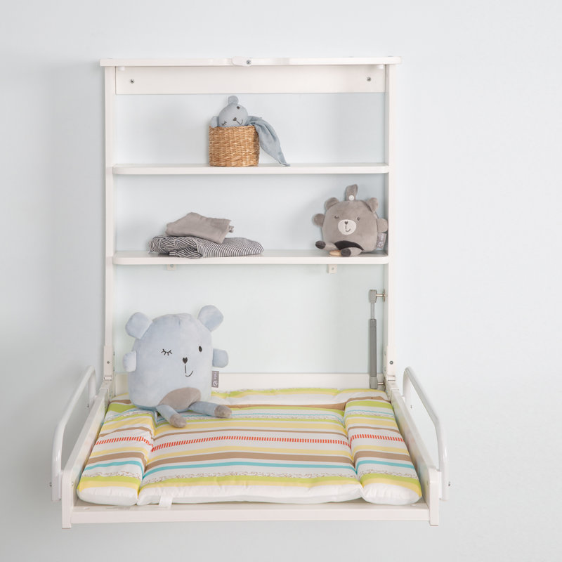 Dschungelbaby Cot Top Changer, White