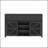 55 Inch Sliding Barn Door Sideboard with 3 Drawers, Adjustable Shelves, Metal Mesh & Particleboard Doors, Aluminum Handles for Modern Storage-936565812