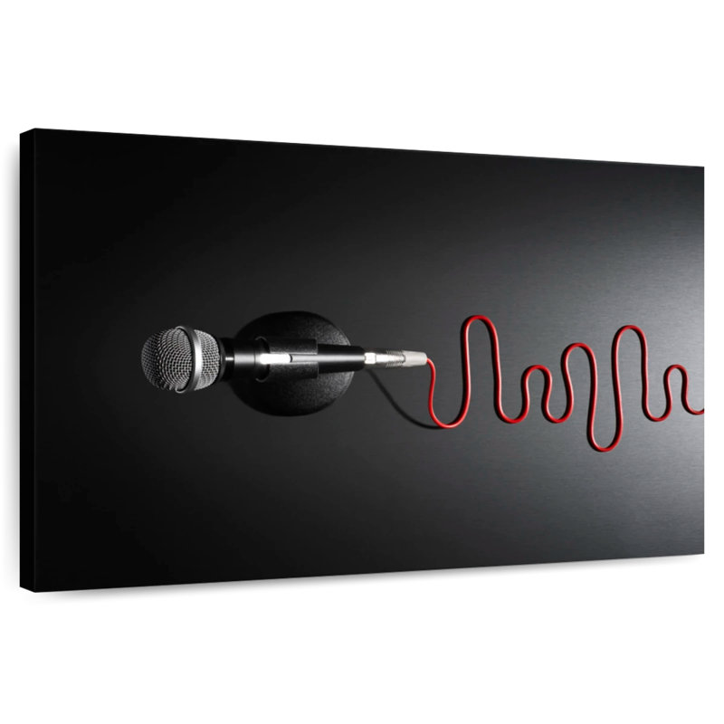 Abarca Wired Microphone, 32" H x 48" W