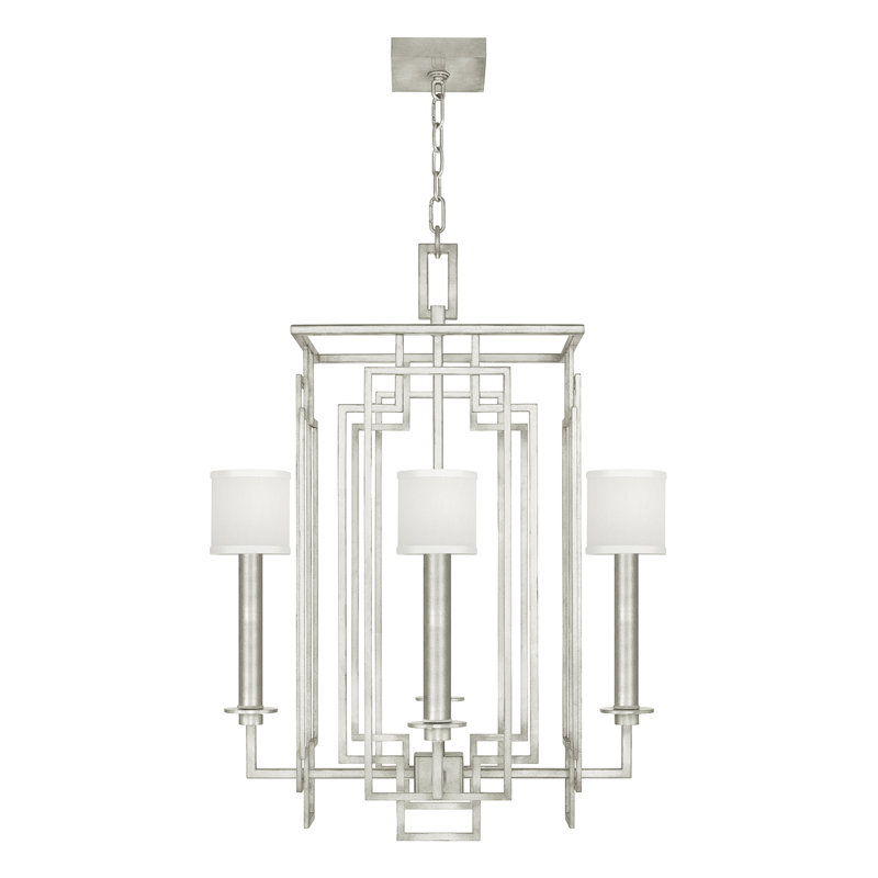 Cienfuegos 4 - Light Chandelier, Silver