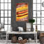 Hot Dogs On Canvas Print-447821076