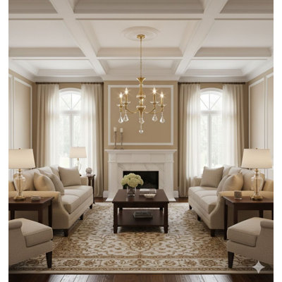 Jakirra 5-Light Chandelier With Crystal Accents