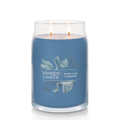 Signature Warm Luxe Cashmere Scented Jar Candle