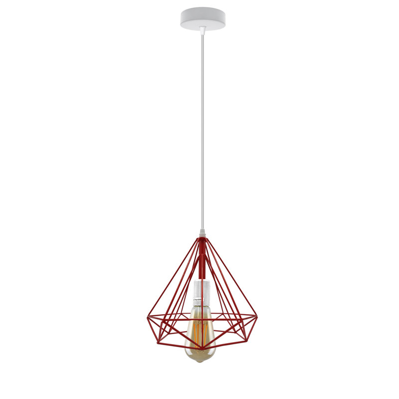 Ana-Sofia 1 - Light Single Pendant, Yes, Red