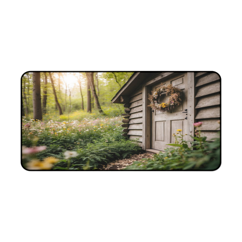 Polyester Desk Pad, 14.4x12.1
