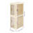 4-Tier Slim Storage Cabinet