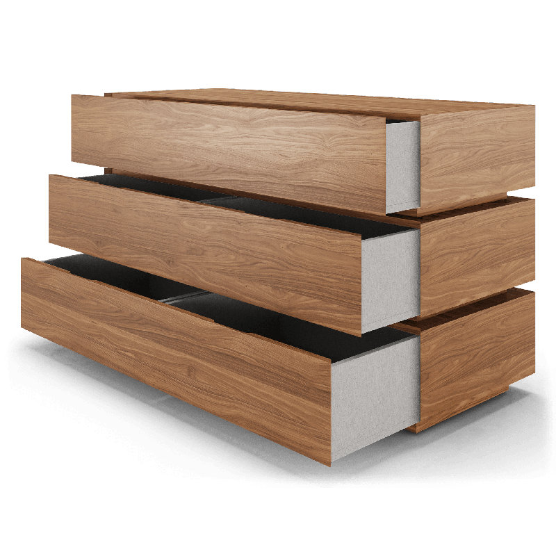 Brookline Dresser in Walnut, Walnut