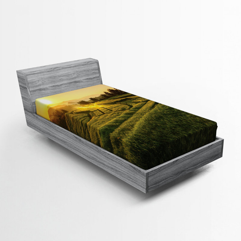 Microfiber Fitted Sheet, Twin Fitted Sheet