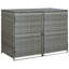 Double Wheelie Bin Shed-91533891