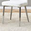 Table de salle à manger moderne noire et chaise avec dessus chauffant en marbre-1124933155-1124933154