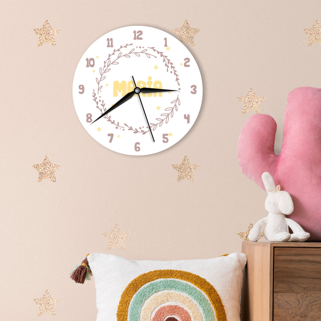 Nursery Room 32.4cm Silent Wall Clock