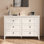 Commode double 6 tiroirs pour chambre Wilma