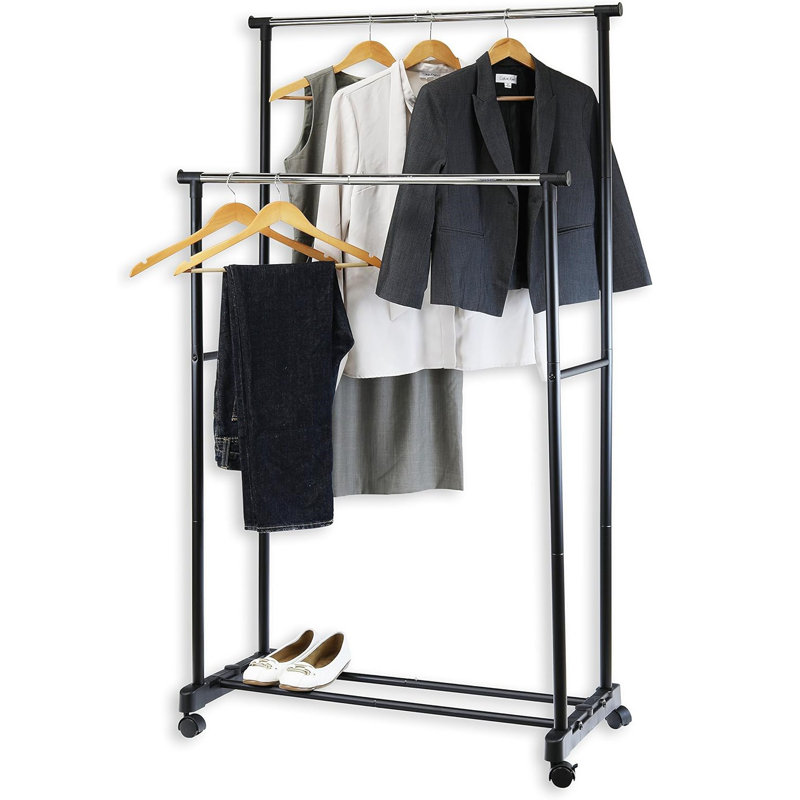 Orso Steel Rolling Clothing Rack
