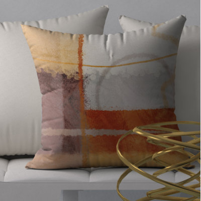  Housse de coussin carré et insert