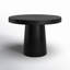 Table de salle à manger ronde en béton 43 po Prevelly-834406925