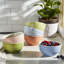 Ceramic 6 Piece Nested Mixing Bowl Set