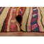 Tapis rayé en laine 6 x 8