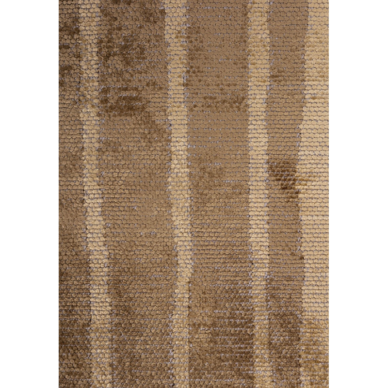 Analina Rectangle Abstract Cotton and Viscose Indoor / Outdoor Area Rug, Rectangle 240 x 340cm