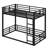 Metal Floor Bunk Bed For Kids, Teens, Adults-1649545327