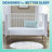 Sealy Baby Premium Firm Hypoallergenic Baby Crib Mattress & Toddler Bed Mattress, Waterproof Baby Mattress, 150 Coils, Air Quality Certified, 52"x28"